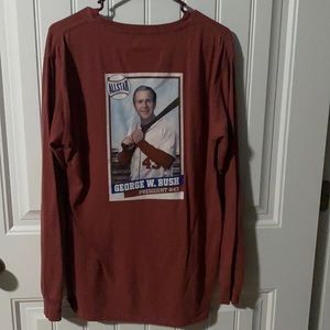 George W. Bush baseball tee